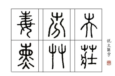 草字頭好字|艸部